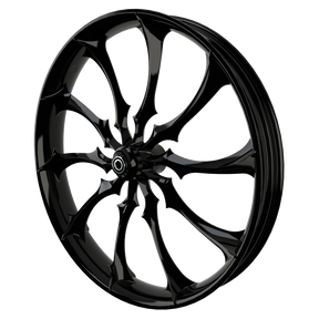 Warlord 3D Harley Black Wheels