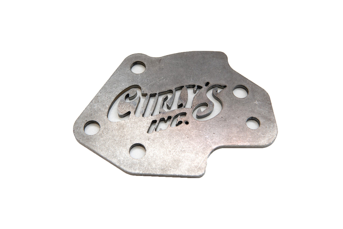 Curly's Inc Kickstand Delete Plate – 2009 and Up Touring