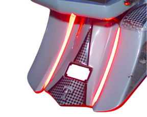 Insane Asylum 18” - 22" Curved Tail Lights: For Rehab Jr or 8 Back At Ya Fenders
