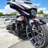 XR9 Indian Black Double Cut Wheels