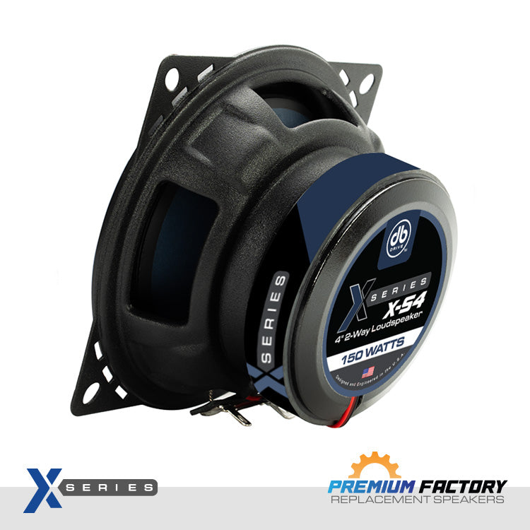 DB Drive X-S4 : 4" 2-way Loudspeaker (1 Pair)