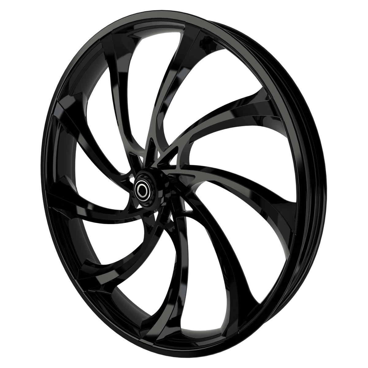 XR9 3D Harley Black Wheels