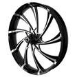 XR9 Metric Black Double Cut Wheels