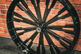 30x4.0" ALL BLACK ROULETTE (2009-2026 HD Touring)