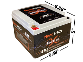 Nano HD 28AH Motorcycle/Powersports w/LL3.5A Smart Tender